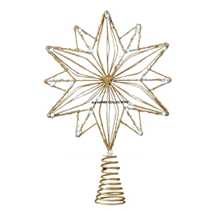 Juego de 3 Adornos Navideños de Metal con Luces LED de Alta Calidad, Diseño Moderno, Ecológicos, en Diferentes Estilos y Tamaños - Product Image 3