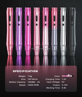 Machine rotative de tatouage biomaser Machine à tatouer pistolet à tatouer numérique stylo rotatif fret gratuit