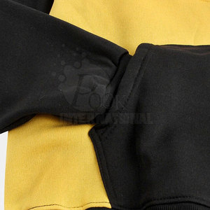 Sweat à capuche pour homme, coupe oversize, décontracté, avec blocs de couleur et patchwork, manches longues, tricoté, coupe classique, pour l'automne - Product Image 5