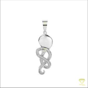 จี้รูปงูทำมือ ดีไซน์สัตว์ประดับเพชรแบบ Iced Out พร้อมเพชรโมอิสซาไนต์ VVS - Product Image 6