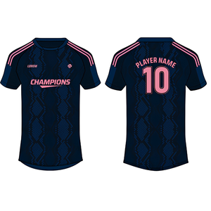 Camiseta de Fútbol Elite, Corta, Estampada, 100% Poliéster, Perforada con Láser, Ventilada, Transpirable, que Absorbe la Humedad y de Secado Rápido - Product Image 3