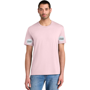 USA Market Blank Side Seamed Loose Fit <b>Men's</b> Eco-Friendly Breathable 180g CVC Blend <b>for</b> Level Apparel FORGO SPORTS T-<b>Shirt</b> - Product Image 1