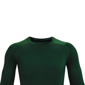 เสื้อแรชการ์ดแขนยาวผู้ชายคุณภาพสูงสั่งทำพิเศษ UPF50 ผ้าสแปนเด็กซ์โพลีเอสเตอร์ระบายอากาศ แห้งเร็ว เป็นมิตรต่อสิ่งแวดล้อม - Product Image 6