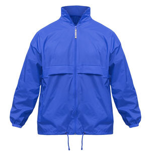 Veste coupe-vent pour homme de marque personnalisée, veste d'hiver imperméable en tissu écologique, veste coupe-vent légère à capuche - Product Image 6