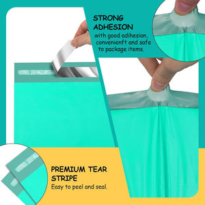 Bolsas de Poliéster Ecológicas Impermeables Verdes en Oferta, Bolsas de Envío de Plástico Autoadhesivas para Logística de Pequeñas Empresas - Product Image 4