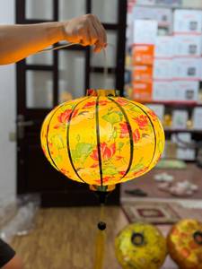 <b>Bamboo</b> <b>Lantern</b> Eco-Friendly Silk <b>Lantern</b> Colorful Hoi Handmade Vietnamese Traditional Festival - Product Image 6