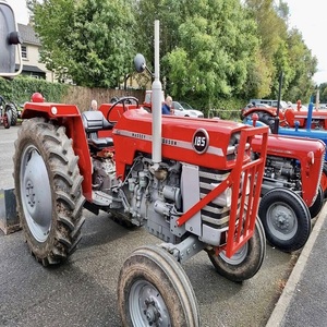 Massey Ferguson 185 Hp 4Wd Gear Drive Diesel Farm Tractor Red Wheel Tractor High Productivity - Product Image 4