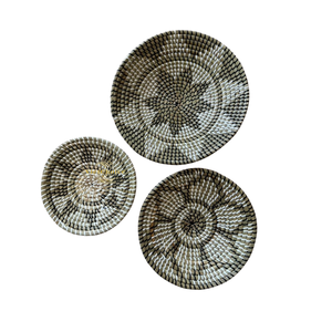Natural Seagrass Rattan Placemat Eco Friendly Handwoven Round For Restaurant Home Decor Vietchoice - Product Image 6