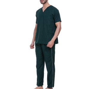High Quality Men <b>Scrub</b> Set Fashionable Medical Uniforms New Style Knitted <b>Scrub</b> Suits Medical <b>Nursing</b> <b>Scrubs</b> Customized Color - Product Image 1