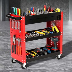 Steel Industrial <b>Tool</b> <b>Cabinet</b> 4 Drawers Lockable Keyed System Rolling Wheels 300kg Load Capacity OEM Customizable 3-Year Mobile - Product Image 6