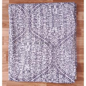 ผ้าคลุมเตียงคันธาทำมือจากอินเดีย ผ้าฝ้าย 100% พิมพ์ลายดอกไม้ด้วยมือ น้ำหนักผ้า 220 กรัม คุณภาพสูง ART&ART - Product Image 6