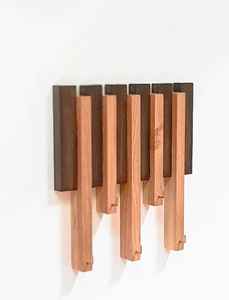 Porta Llaves de Madera con Diseño de Ganesh, Organizador de Pared con Ganchos y Estante para la Entrada del Hogar - Product Image 6