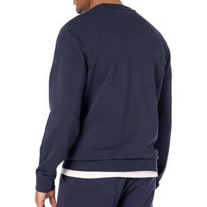 Sweat-shirt à capuche unisexe en coton épais avec gaufrage 3D, personnalisable, pour hommes, vente en gros - Product Image 2