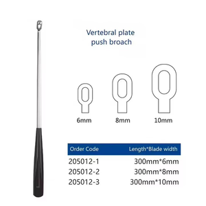 Cureta de Cirugía Ósea Premium de Acero Inoxidable, Reutilizable, para Ortopedia y Trauma, Cureta de Hueso Bruns, Herramientas Quirúrgicas con Certificación CE ISO - Product Image 3