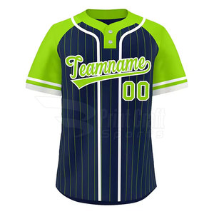 New Arrival Plus Size Baseball Two Button Shirts <b>Light</b> Weight Baseball Two Button Shirts For Adult - Product Image 3