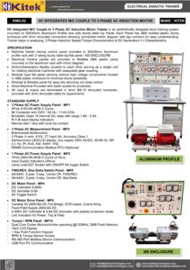 Premium Metal Didactic <b>Educational</b> <b>Equipment</b> New Motor Generator Trainer-II - Product Image 3