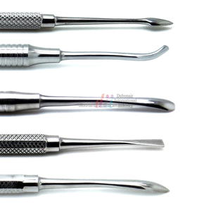 Lot de 5 Élévateurs Périostaux Dentaires en Acier Inoxydable Allen P9A Molt 24G Freer Pritchard Buser Instruments d'Implantation Autoclavables - Product Image 3