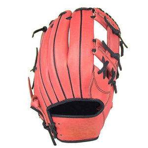 Gants de baseball en cuir haute adhérence pour l'entraînement au softball, pour jeunes et adultes, pour le jeu en intérieur et en extérieur, légers et durables, équipement sportif - Product Image 1