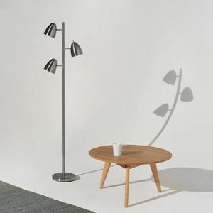 Lámpara de Pie Industrial de Hierro con Bombilla Expuesta para Diseño Interior Rústico - Product Image 5