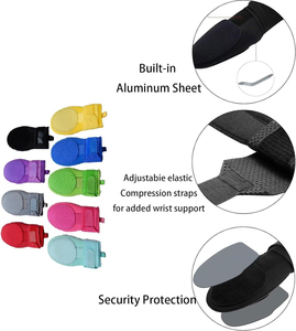Mitaines coulissantes mignonnes à motifs de fusées et d'animaux pour enfants, réutilisables et réglables, pour la protection des paumes - Product Image 2