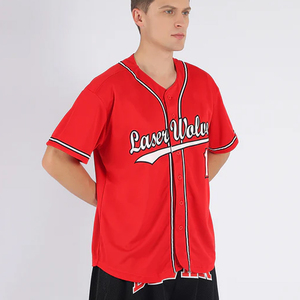 Maillot de baseball à boutons, uniforme de baseball personnalisé pour jeunes, adultes, hommes, femmes, vêtements de sport en gros - Product Image 2