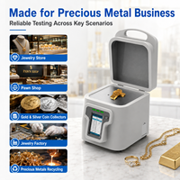 Analyseur d'or portable Riselaser KEY6000 MINI avec écran tactile et technologie XRF pour le test de pureté des métaux précieux