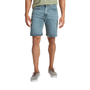 กางเกงยีนส์ขาสั้นผู้ชายแฟชั่นล่าสุด ติดกระดุม ระบายอากาศได้ดี สไตล์วินเทจ ผลิตจากผ้าถัก สำหรับผู้ชาย - Product Image 2