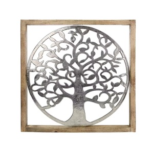 <b>Decorative</b> aluminum tree sculptures with detailed artistry lasting durability and elegant styling for home enhancement - Product Image 6