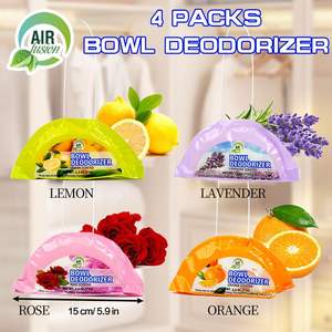 น้ำหอมดับกลิ่นแบบแขวน 4PIC ขนาด 2.5 ออนซ์ สำหรับเสื้อผ้าและตู้เสื้อผ้าในบ้าน กำจัดกลิ่นไม่พึงประสงค์ ไม่ต้องใช้ไฟฟ้า - Product Image 5