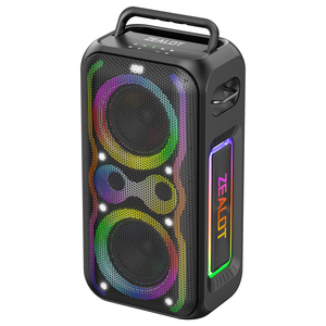 ZEALOT <span class=keywords><strong>PT21</strong></span> 200W Enceinte de fête sans fil puissante avec appairage TWS, son stéréo puissant, subwoofer à basses profondes et éclairage RGB dynamique pour l'extérieur - Product Image 1