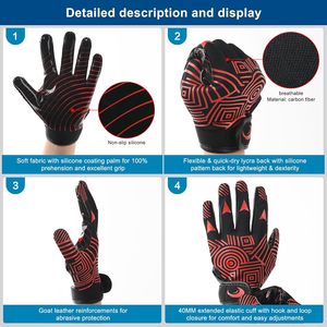 ผู้จัดจำหน่ายถุงมืออเมริกันฟุตบอลคุณภาพพรีเมียมแบบกำหนดเอง ถุงมือรับบอลกันลื่นสำหรับผู้หญิง กระโปรงหนังสั้นแฟชั่น ชุดกีฬา - Product Image 5
