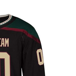 Maillots de hockey vierges en gros, taille américaine, nouveau style, personnalisables, maillots d'entraînement de haute qualité, maillots de hockey sur glace cousus ou imprimés - Product Image 5