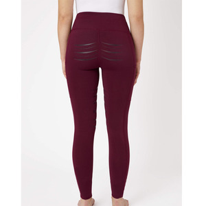 Pantalons d'équitation pour femmes - Vente en gros, entièrement personnalisables, respirants, confortables, anti-plis, en tissu Spandex/Nylon, réversibles - Product Image 2