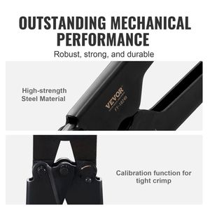 Strumento di crimpatura PEX a doppia testa 1/2 piegatore idraulico compatto a mascella \ "3/4 \" per anelli PEX in rame soddisfa gli standard ASTM F1807 - Product Image 4