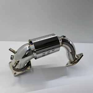 Tubo de escape de acero inoxidable 304 para Hyundai Veloster N 2.0T (AÑO 2019 ~ ) 1.5MM de espesor, alto rendimiento, hecho en Corea. - Product Image 1