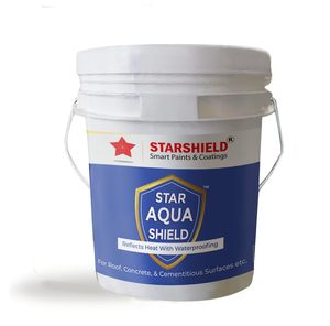 Revestimiento Líquido Acrílico Star Aqua Shield, Pintura Impermeable para Techos Transparentes y Protección Exterior de Piscinas de Concreto - Product Image 1
