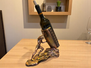 Support pour bouteilles de vin, porte-bouteilles et présentoir, organiseur de bouteilles, support de rangement pour bouteilles de vin sur table pour la maison, le bar, la cuisine, la salle à manger - Product Image 6