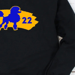 Sweat-shirt à col rond Sigma Spray Paint, couleur noire, imprimé graphique personnalisé, pull décontracté à manches longues en polaire, streetwear - Product Image 2