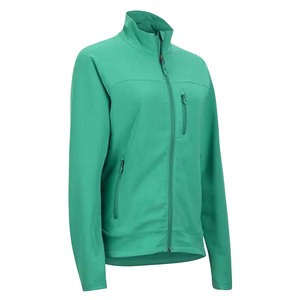Chaqueta con Capucha de Forro Polar Verde para Hombre, Delgada, con Logotipo Frontal, Cuello Alto, Cierre de Cremallera, Resistente al Viento, Informal, para Otoño, Material de Poliéster - Product Image 2
