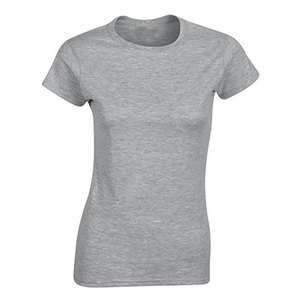 Camiseta Casual de Cuello Redondo para Mujer, Corte Ajustado, Logotipo Bordado, Protección UV, Transpirable, Secado Rápido, Ecológica, 200g, Deportiva, para Verano - Product Image 3