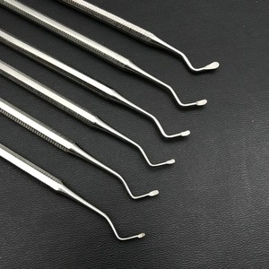 BAFA SURGICAL INSTRUMENTS Juego de 6 Excavadores Dentales con 6 Cucharas Restauradoras y Palillos para Blanqueamiento Dental, Agarre Ergonómico Manual - Product Image 2