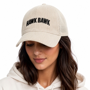 Casquette en velours côtelé unisexe, qualité supérieure, tissu en velours côtelé, ajustement réglable, texture douce, style classique, design OEM. - Product Image 2