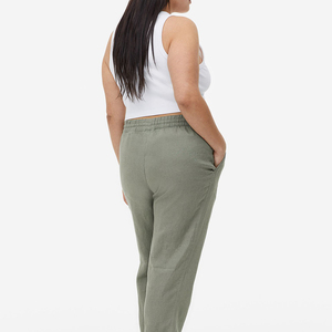 Pantalones Casuales Diarios Personalizados de Felpa Francesa, Holgados, de Pierna Ancha, Estilo Baggy para Mujer - Product Image 6