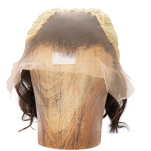 Peluca frontal de cabello humano con ondas suaves - Product Image 3