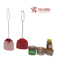 Matamoscas Manual de alta calidad VN, matamoscas, mango de Metal de plástico ABS, trampas para insectos altamente efectivas para cocina, comedor, seguro