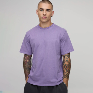 Printed 100% Cotton Men's T-Shirts with Medium Weight Fabric High Quality <b>Tshirts</b> For Men - Product Image 1