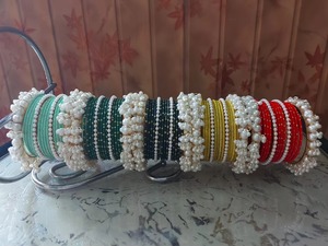 Signature Fashion Silver Plated Eco Friendly Women Stylish Trendy Stackable <b>Wedding</b> Bangles Ladies Wrist <b>Accessories</b> - Product Image 5