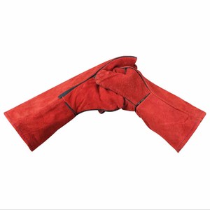 Gants de sécurité anti-coupure en cuir de vachette grainé, manchette à bord coupé, longueur 10 pouces, qualité professionnelle, pour approvisionnement B2B en gros, plusieurs tailles - Product Image 5