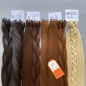 2024 Paquetes de larga duración de color marrón claro de trama de cabello Remy vietnamita crudo de alta calidad de proveedor de confianza - Product Image 6