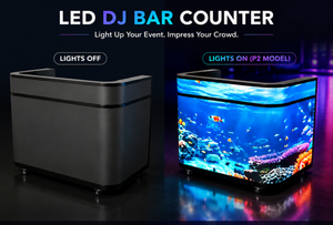 หน้าจอ LED บาร์เคาน์เตอร์แบบกำหนดเอง จอวิดีโอติดผนังบาร์เชิงพาณิชย์ P2-P2.5-P1.86-P1.53 สำหรับในร่ม ห้างสรรพสินค้า กราฟิกแอนิเมชั่น - Product Image 3
